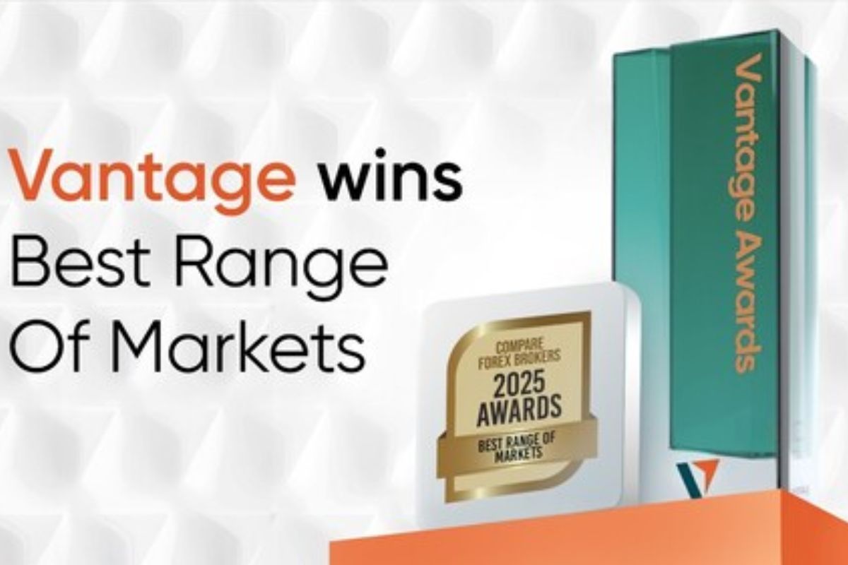 Vantage Markets Wins "Best Range of Markets" Award from Compare Forex Brokers 2025