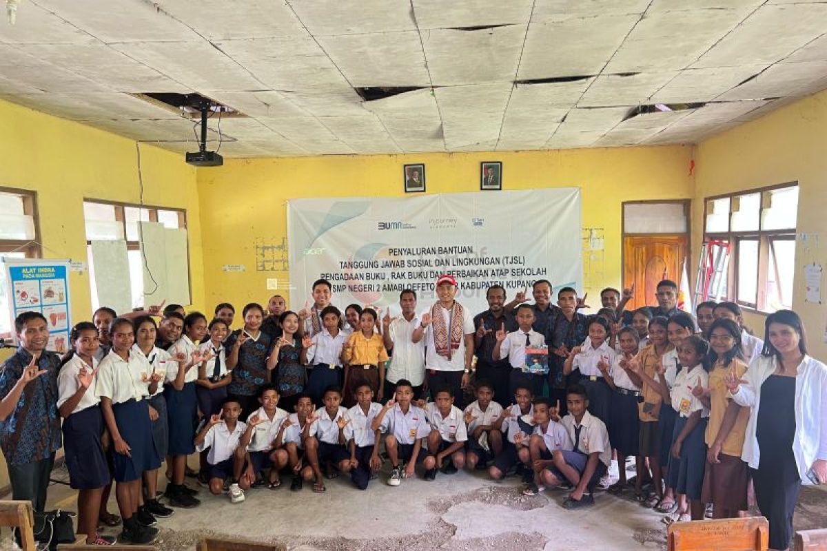 AP InJourney salurkan bantuan pendidikan untuk sekolah di pedalaman NTT