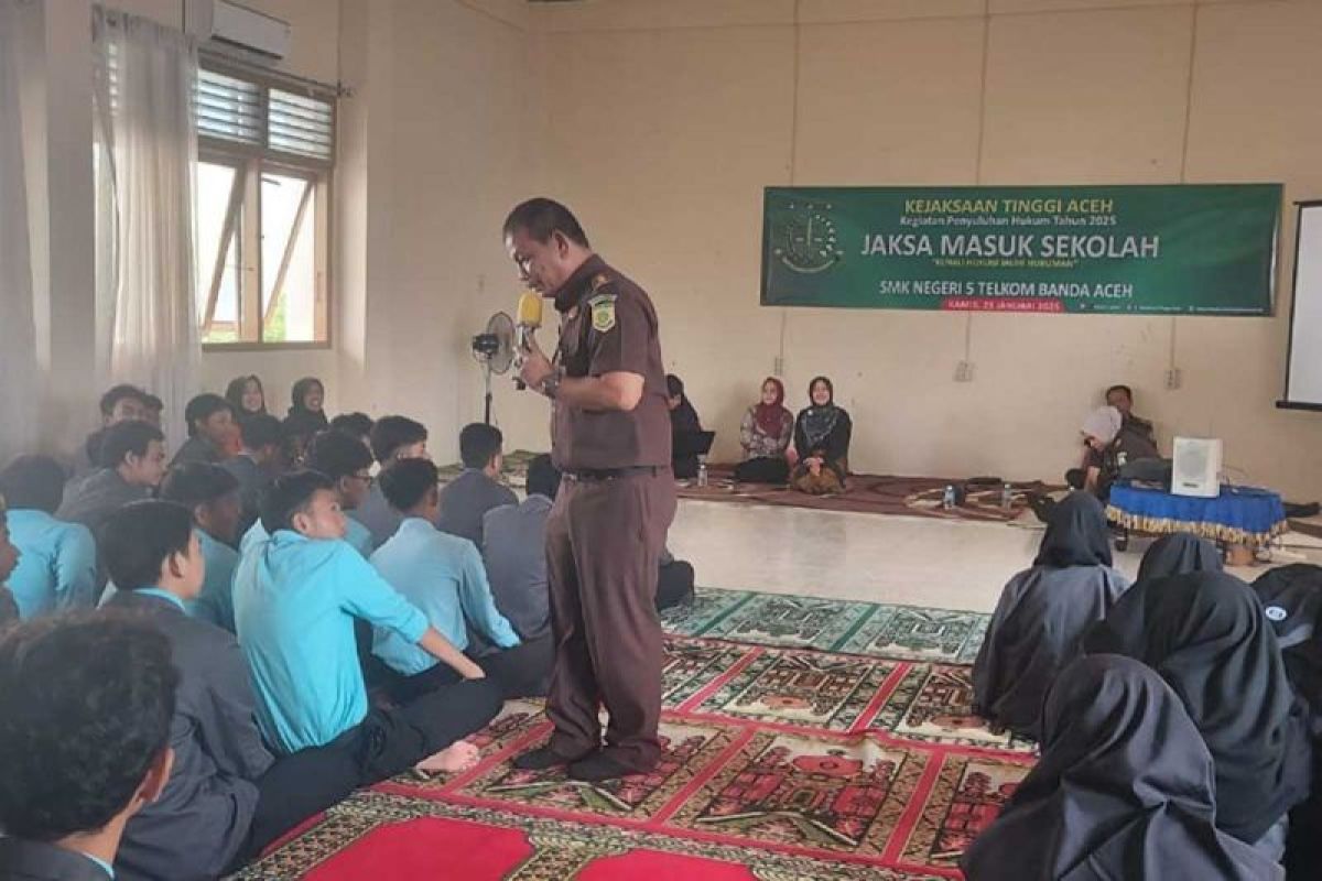 Tingkatkan kesadaran hukum pelajar, ini yang dilakukan Kejati Aceh