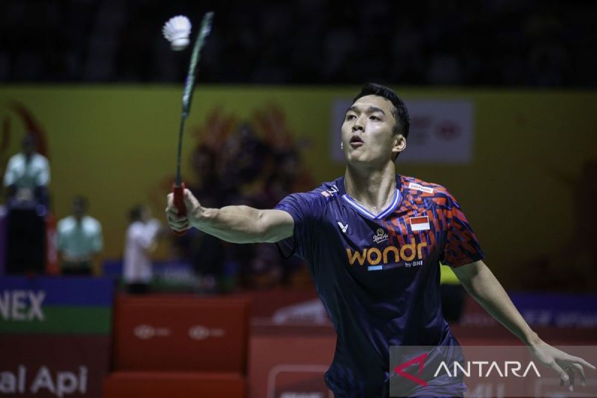 Kalahkan Kenta, Jonatan lolos ke semifinal Indonesia Masters 2025