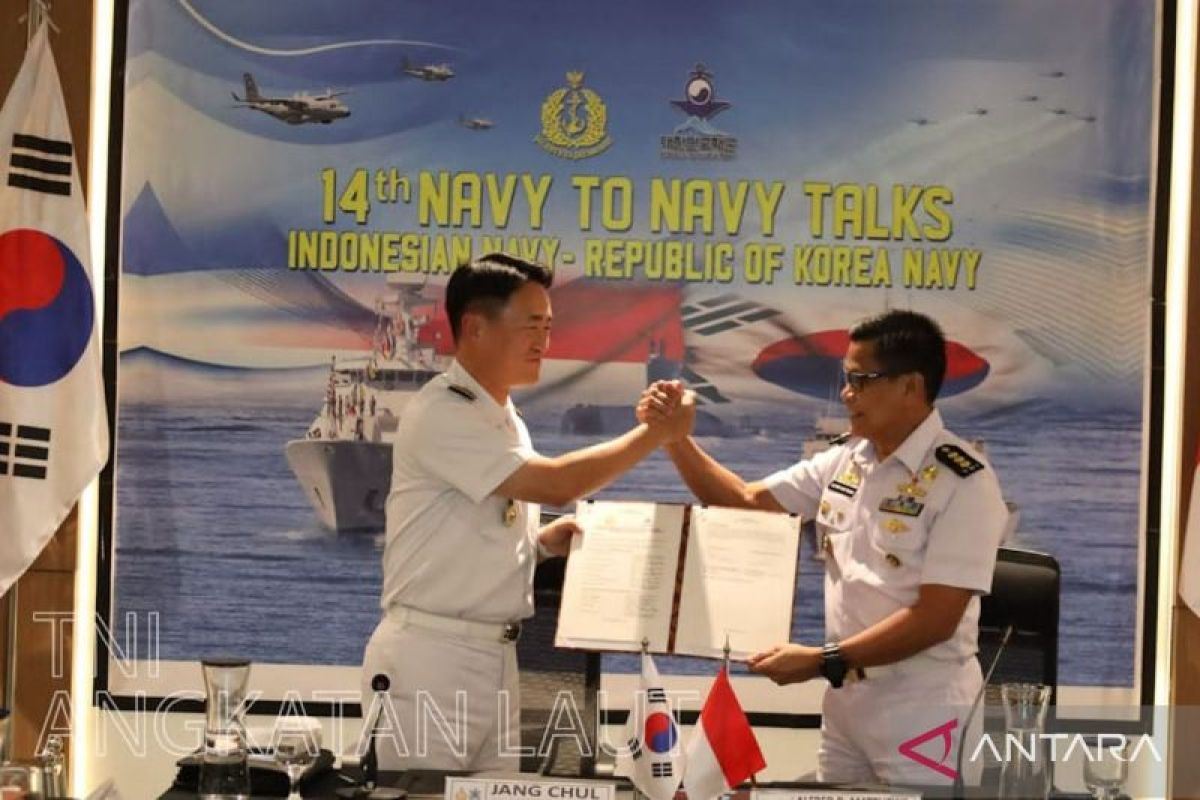 TNI AL bangun kerja sama militer dengan Angkatan Laut Korea Selatan