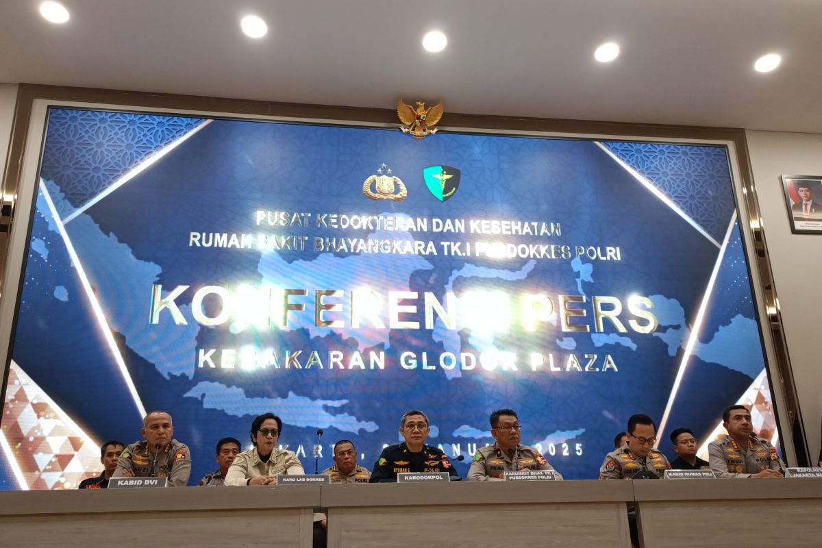 RS Polri berhasil identifikasi tiga jenazah korban kebakaran Glodok