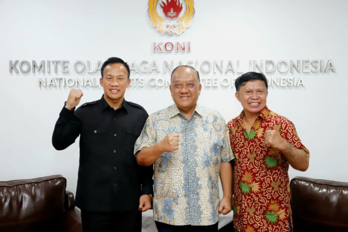 Kunjungi KONI Pusat, Daud Jordan minta arahan cetak atlet berprestasi