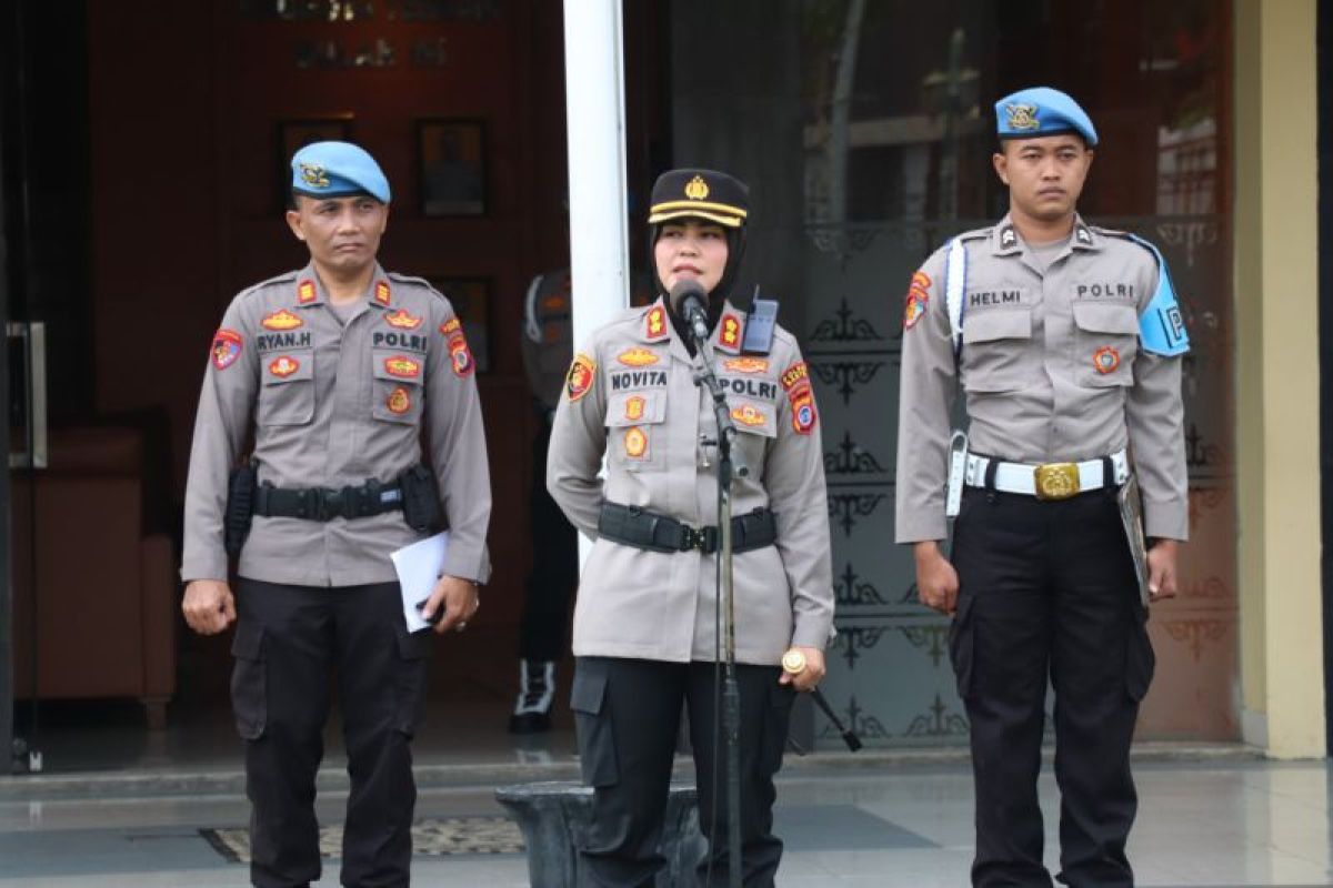 Polres Bantul intensifkan patroli pengamanan di objek wisata libur panjang