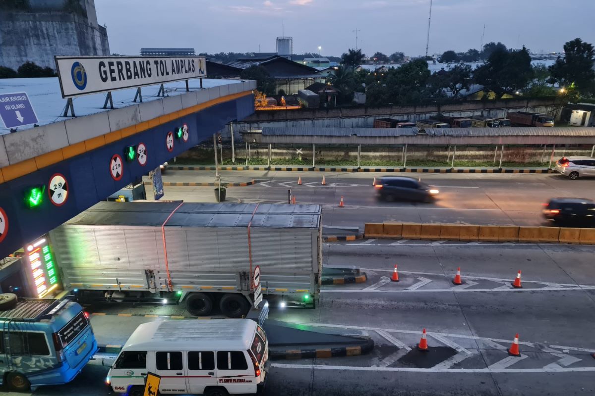 H-3 Libur Isra Mi'raj, lalin di ruas tol Regional Nusantara meningkat