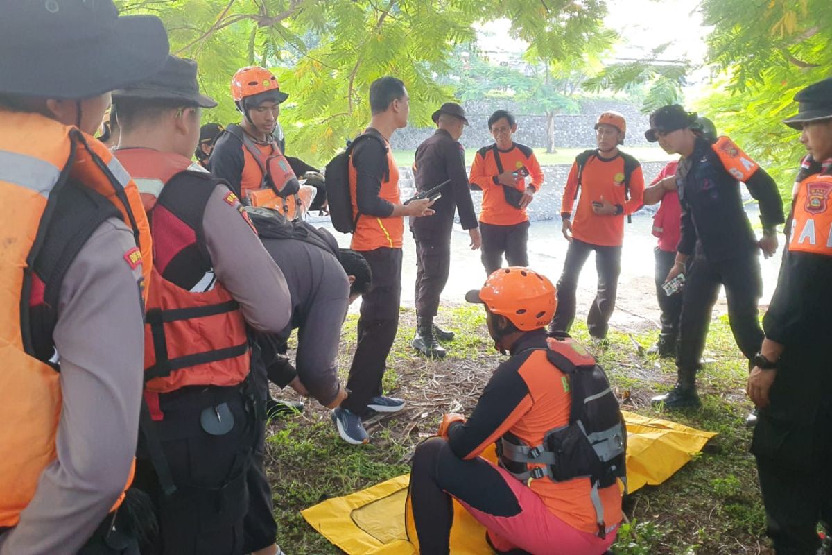 Tubuh anak 6 tahun yang hanyut di Tukad Korea berhasil ditemukan