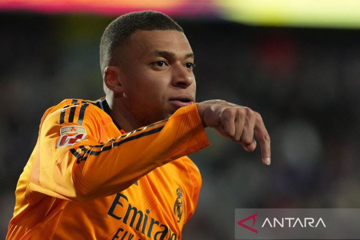 Mbappe hattrick, Madrid kokoh di puncak klasemen