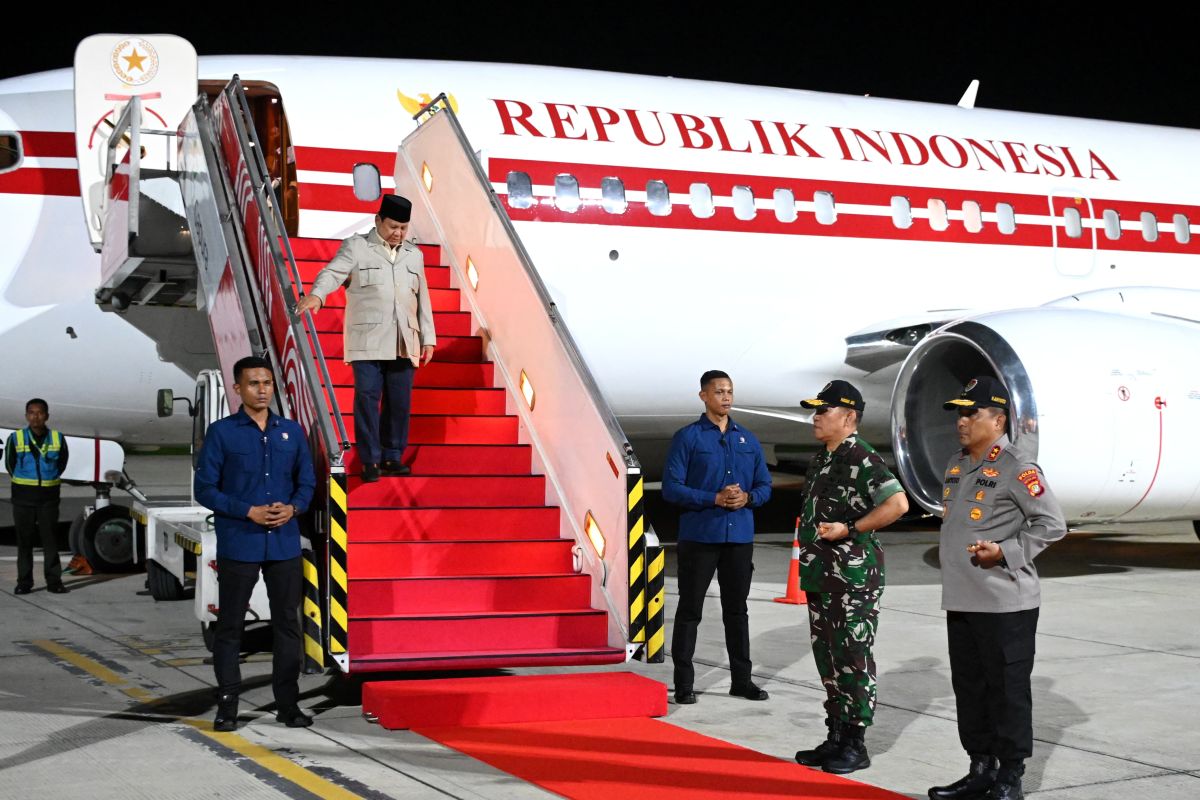 Presiden Prabowo tiba di Tanah Air usai kunjungi India dan Malaysia