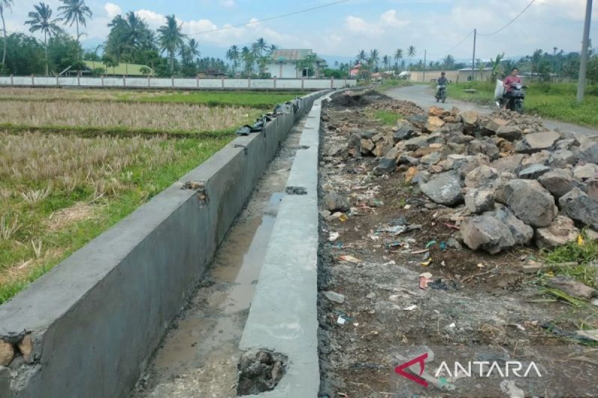 Distankan: Kerusakan irigasi di Rejang Lebong mencapai 11.000 meter