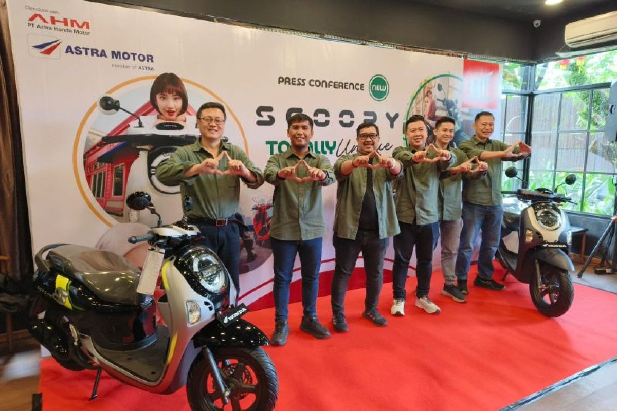 New Honda Scoopy, skutik unik resmi mengaspal di Kalbar