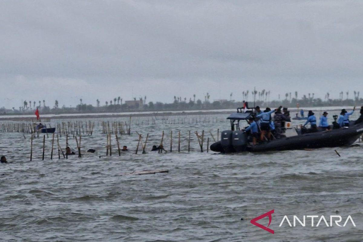 Pembongkaran pagar laut di Tangerang sudah capai 18,7 km