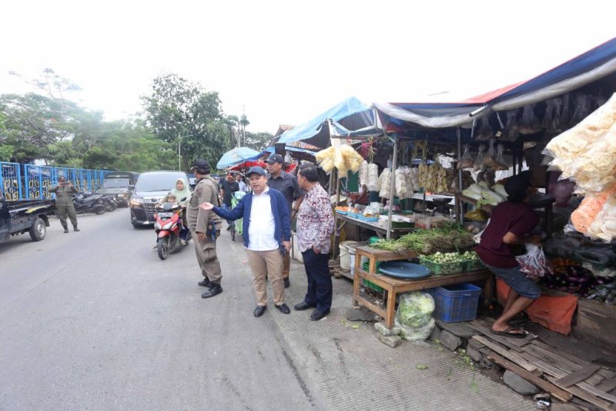 Kawasan Pasar Sipon Cipondoh Kota Tangerang mulai terlihat rapi