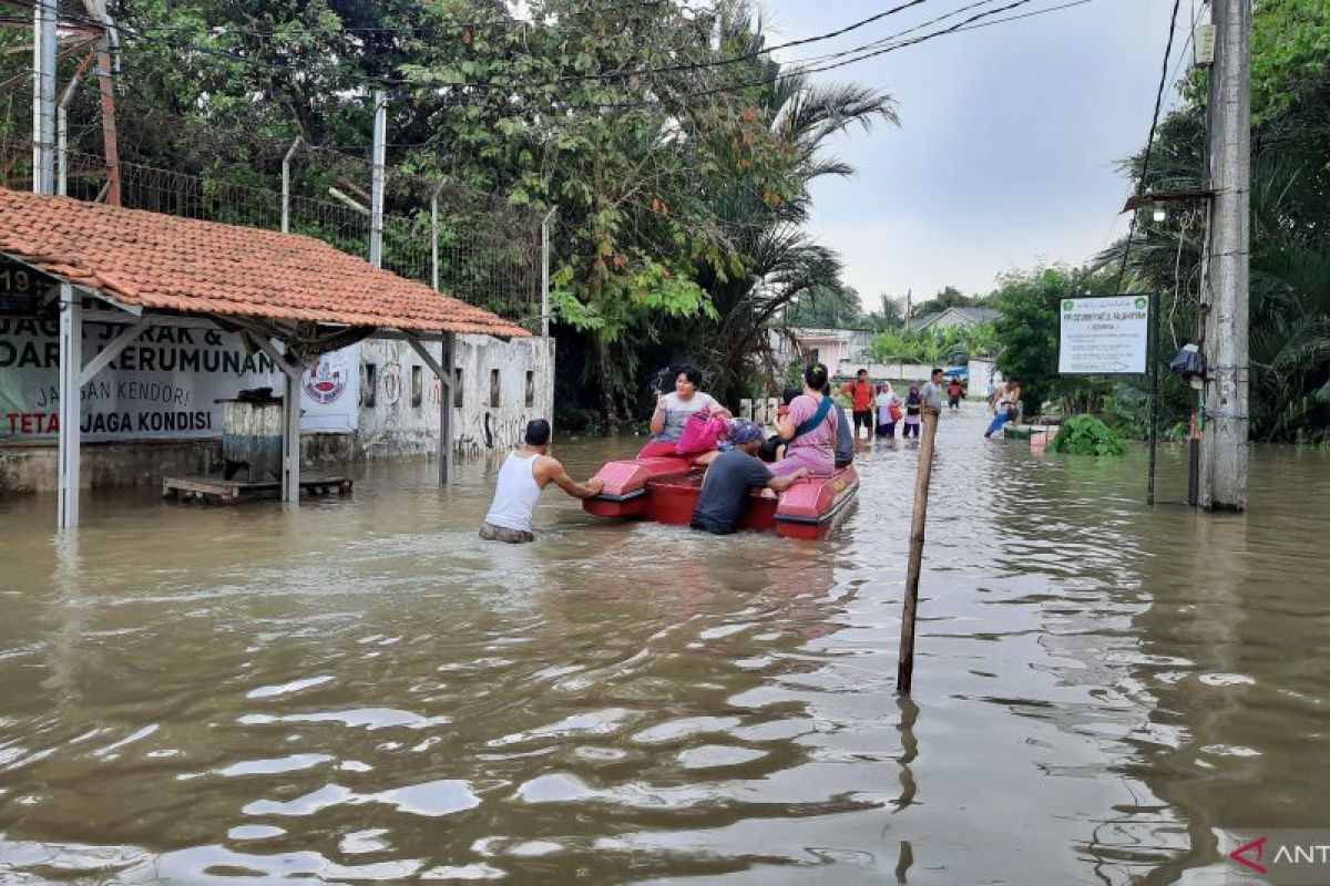 Sejumlah wilayah di Kabupaten Tangerang dilanda banjir