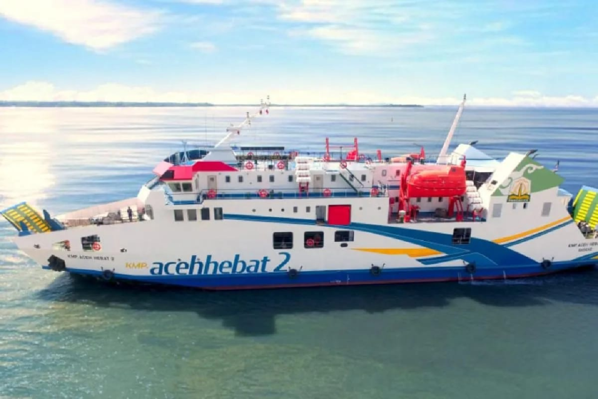 KMP Aceh Hebat kembali layani penyeberangan ke kota wisata Sabang