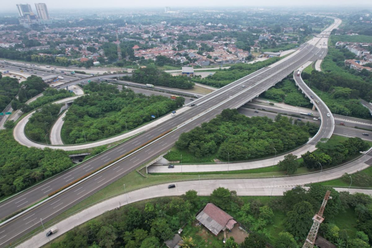 PT CCT bangun rest area di KM 63 Tol Cimanggis-Cibitung