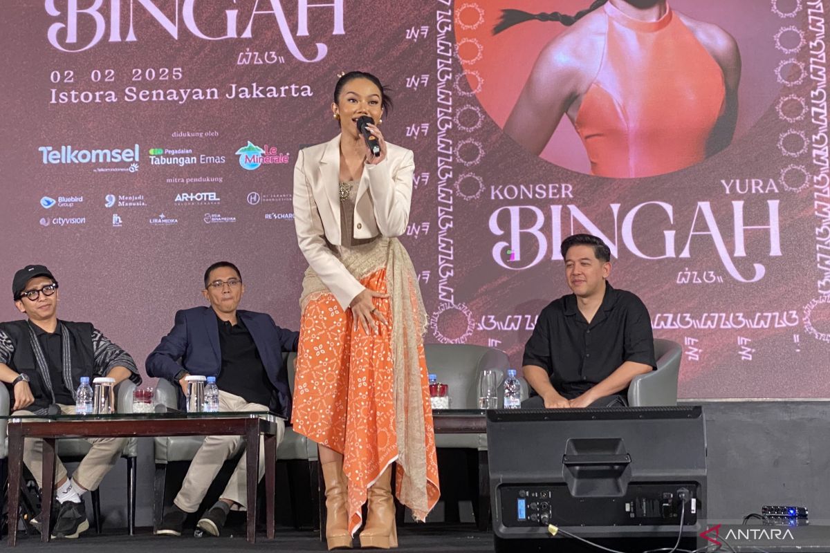 Tampilkan budaya Sunda, Yura Yunita gelar konser tunggal “Bingah”