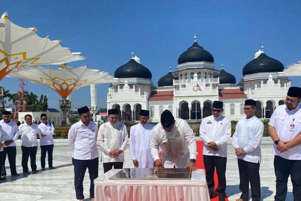 Pemerintah Aceh alokasikan Rp50 miliar untuk renovasi Masjid Raya Baiturrahman