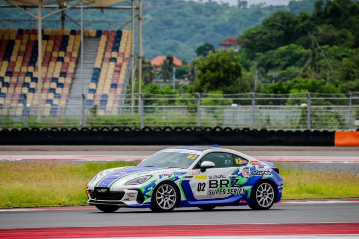 Subaru BRZ 2025 jajal lintasan Mandalika International Circuit