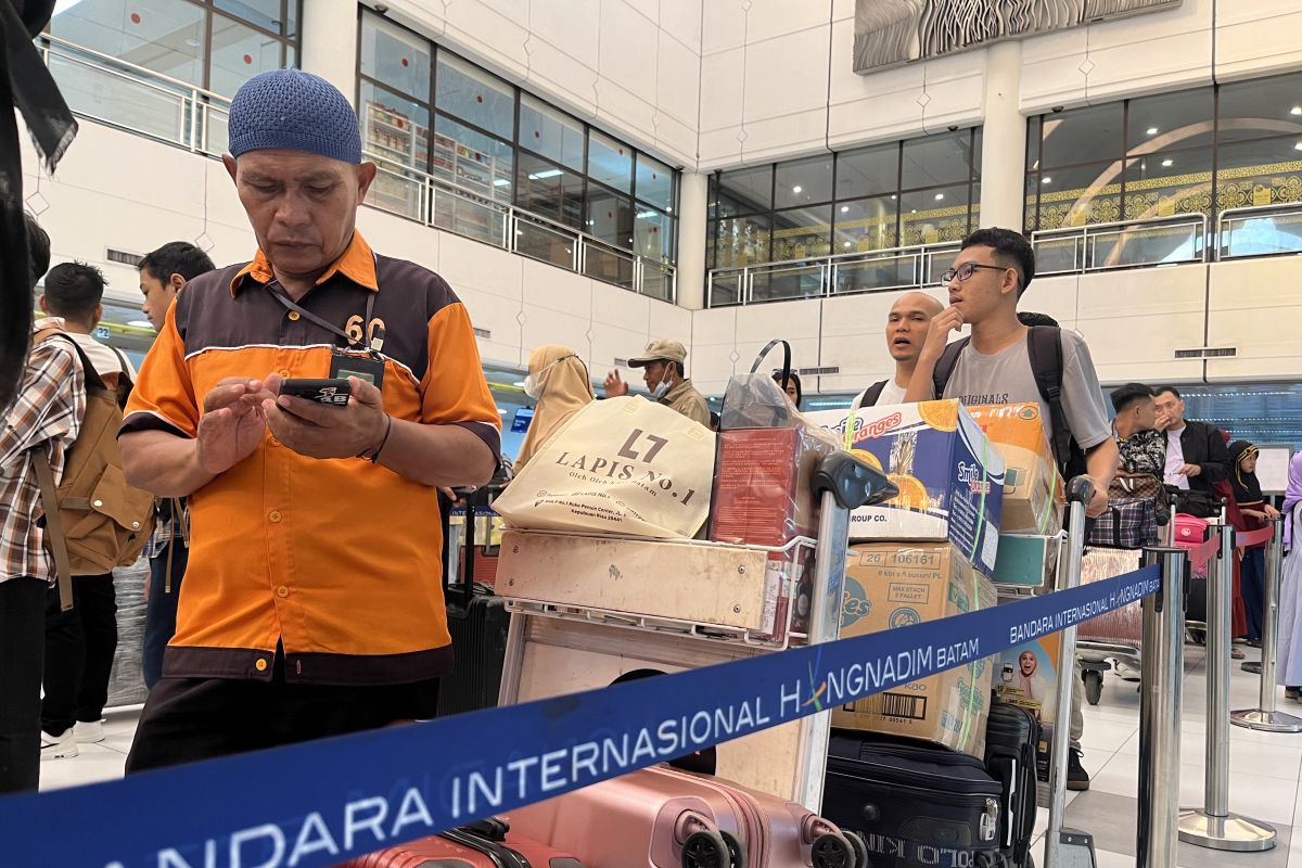 Bandara Hang Nadim Batam layani 74.481 penumpang saat libur Isra Mi'raj-Imlek