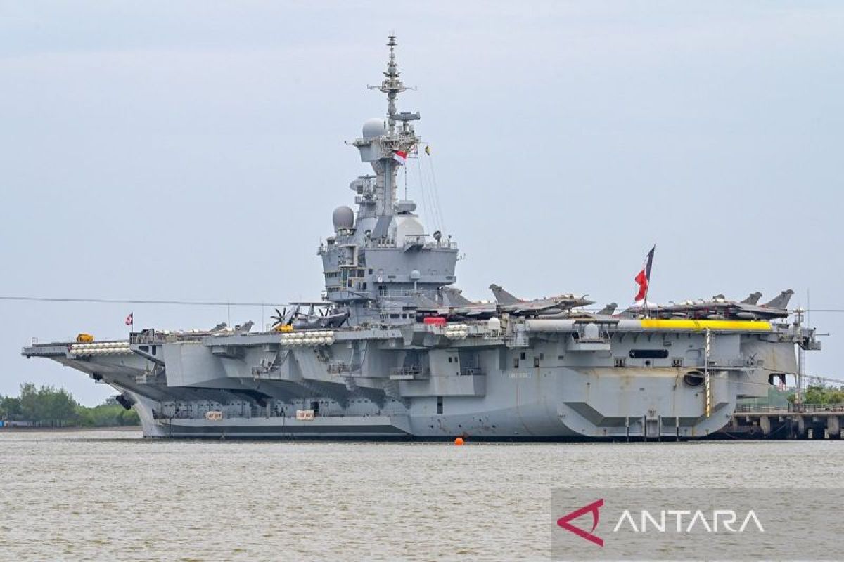Prancis kirim kapal induk ke Laut Merah dukung keamanan maritim