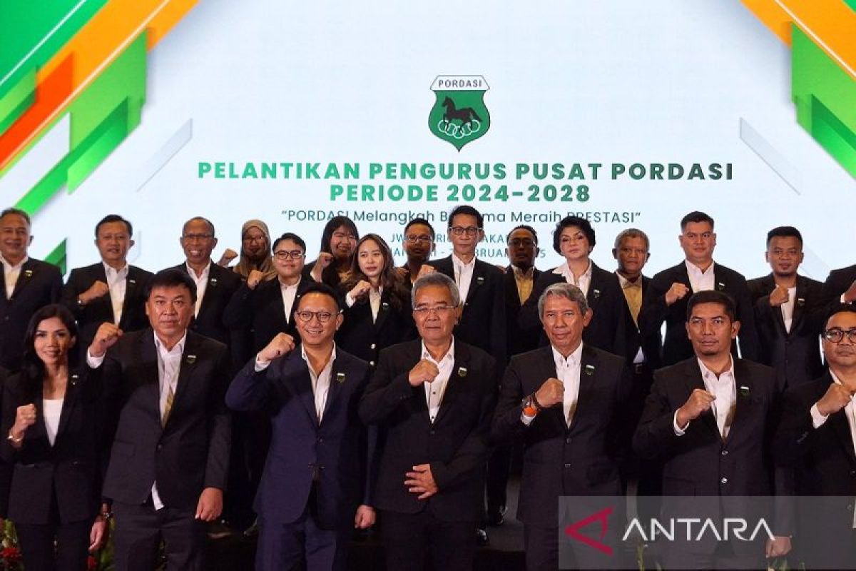 Susunan pengurus PP Pordasi 2024-2028: Ketum Aryo, Sekjen Adinda