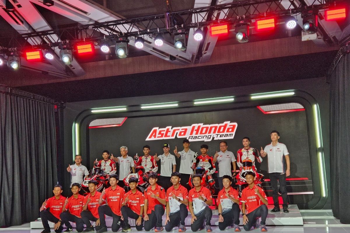 Astra Honda dukung 14 pembalap muda Indonesia di berbagai kelas