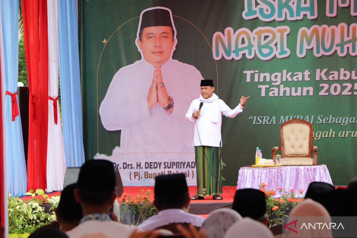 Pemerintah Kabupaten Bekasi ajak warga disiplin beribadah