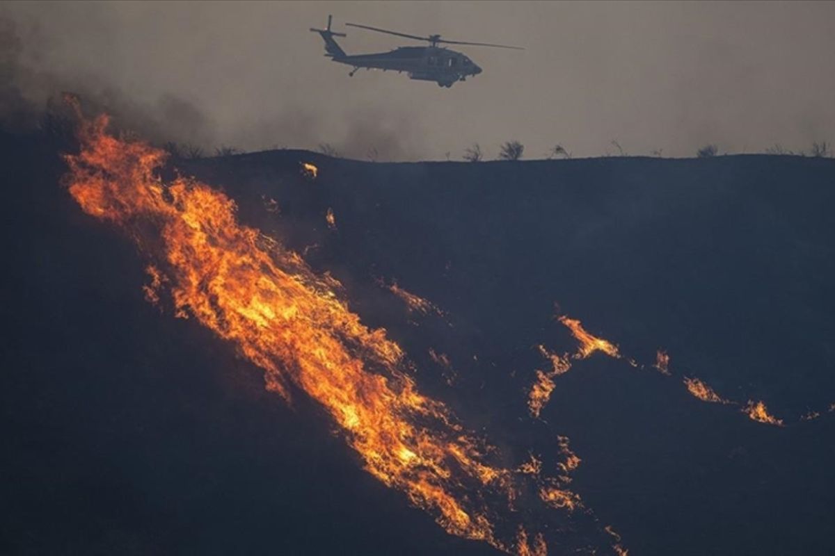 Pasca 24 hari, kebakaran hutan California selatan berhasil dipadamkan