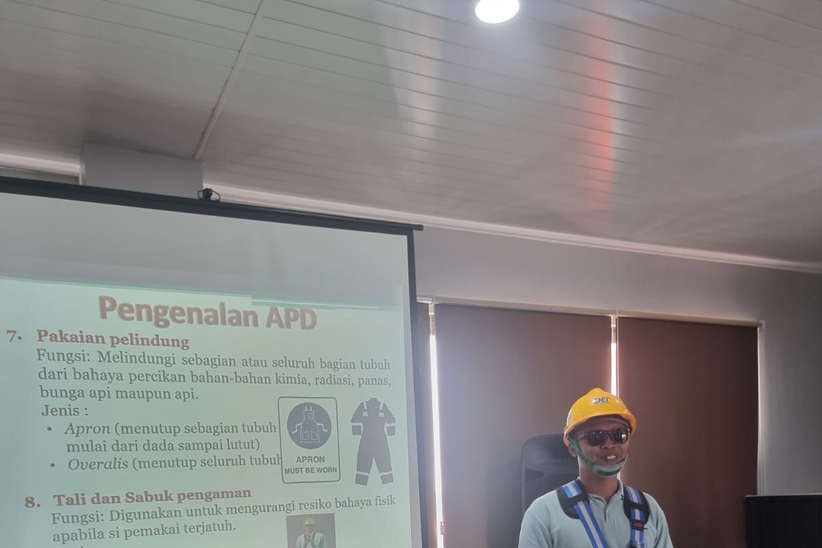 Kolaborasi PLN UP3 Pringsewu dan APJII tingkatkan kesadaran K3