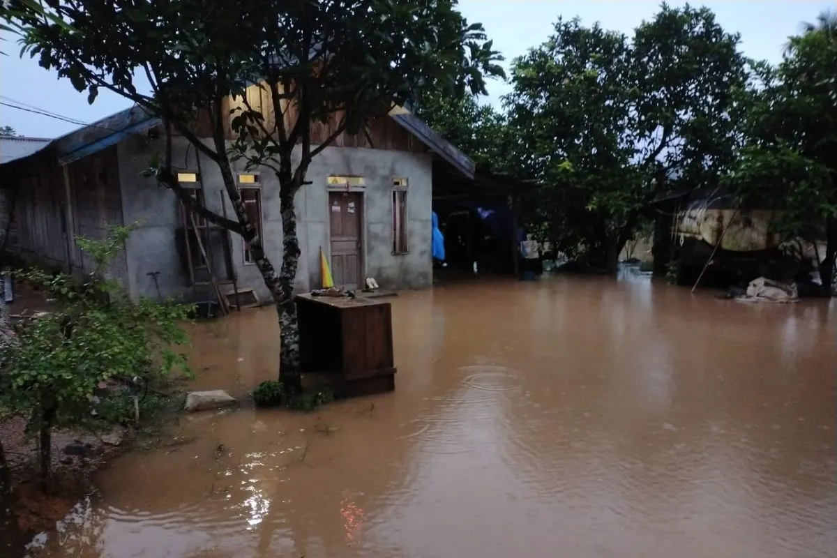 BPBD catat enam desa di Sulteng terendam banjir