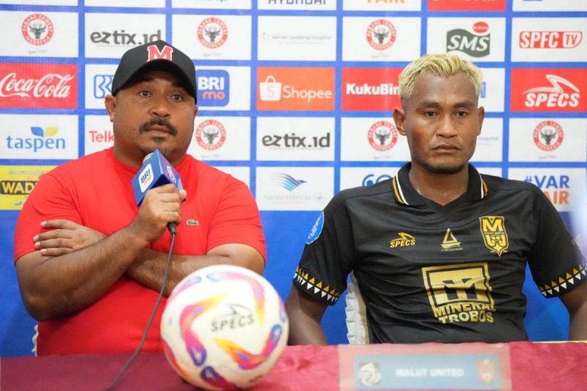 Liga 1 - Pelatih Malut United akui skor imbang 1-1 di markas Semen Padang hasil adil