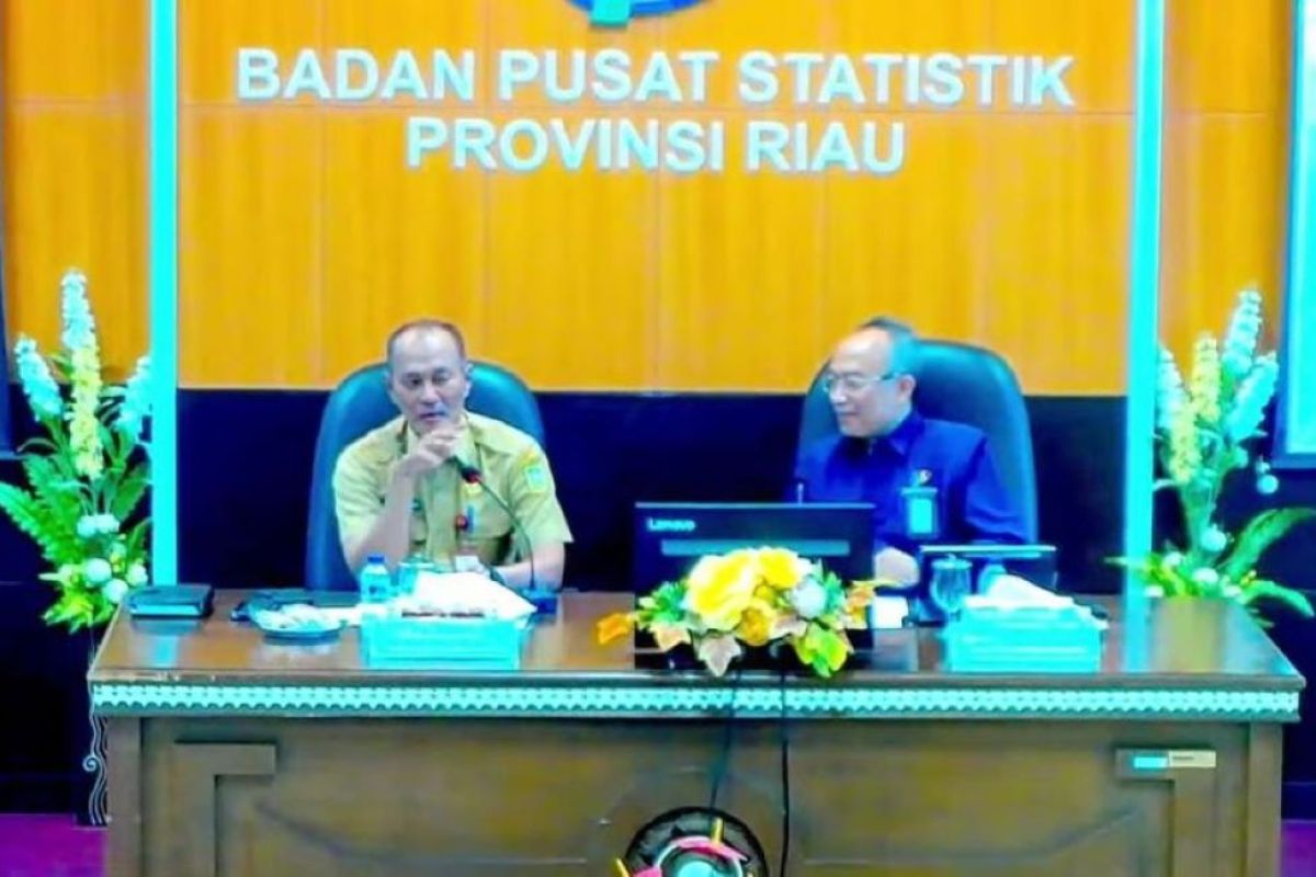 BPS rilis  NTP Riau turun 2,34 persen