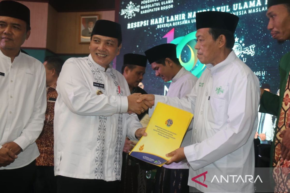 Pj Bupati Bogor apresiasi peran NU turut bantu membangun daerah
