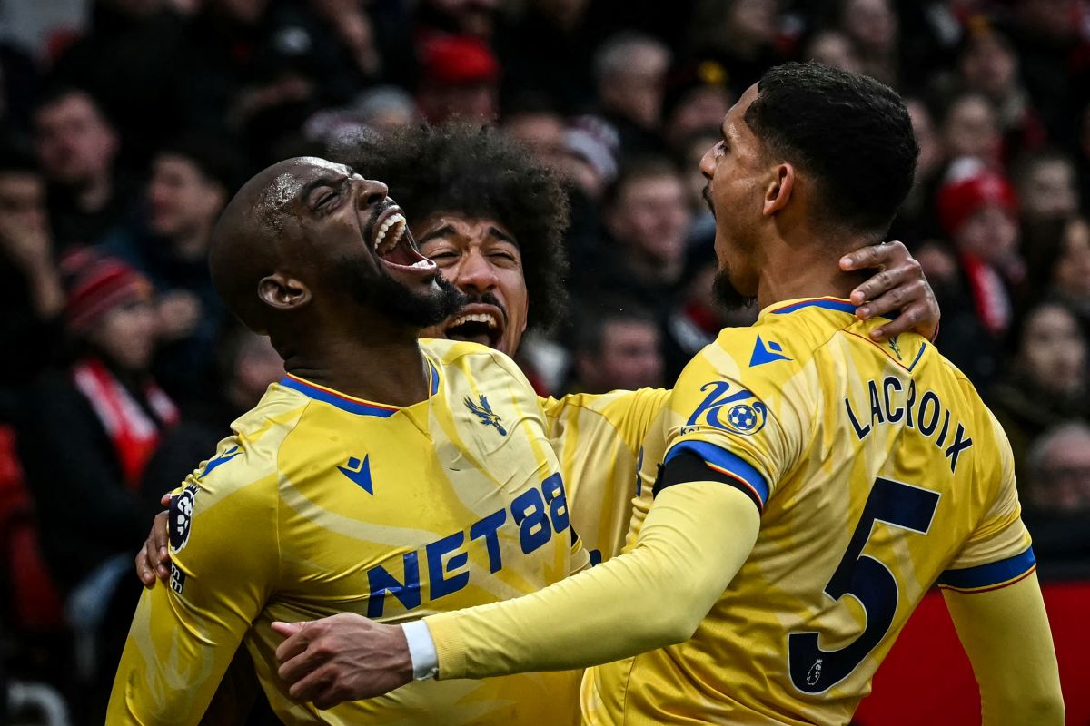 Manchester United dipermalukan Crystal Palace di Old Trafford