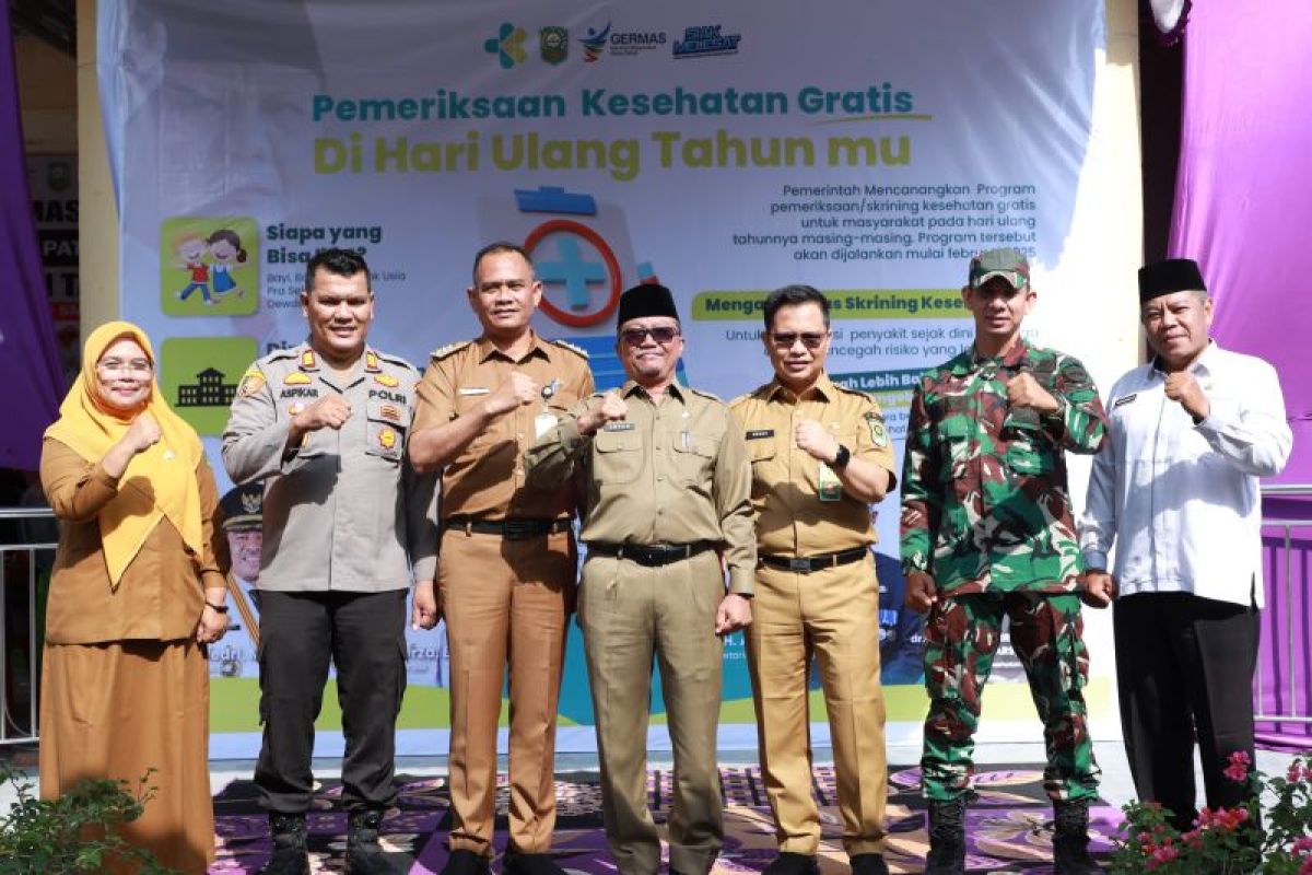 Ulang tahun bisa periksa kesehatan gratis di Kabupaten Siak