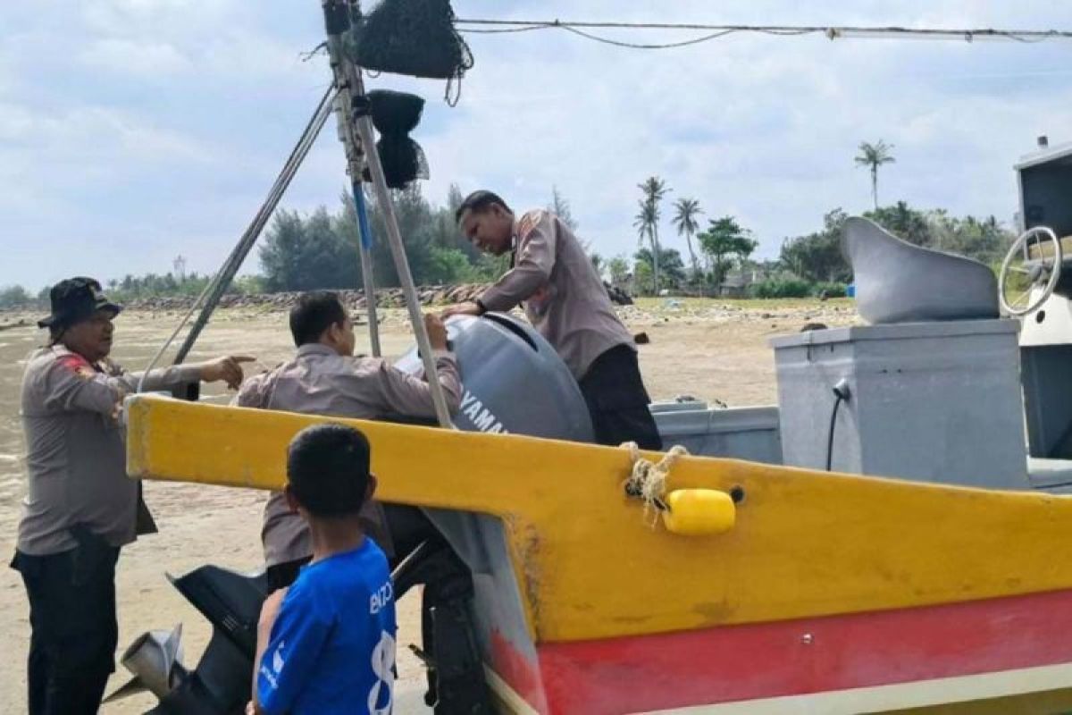 Polisi amankan boat tak bertuan di Aceh Timur