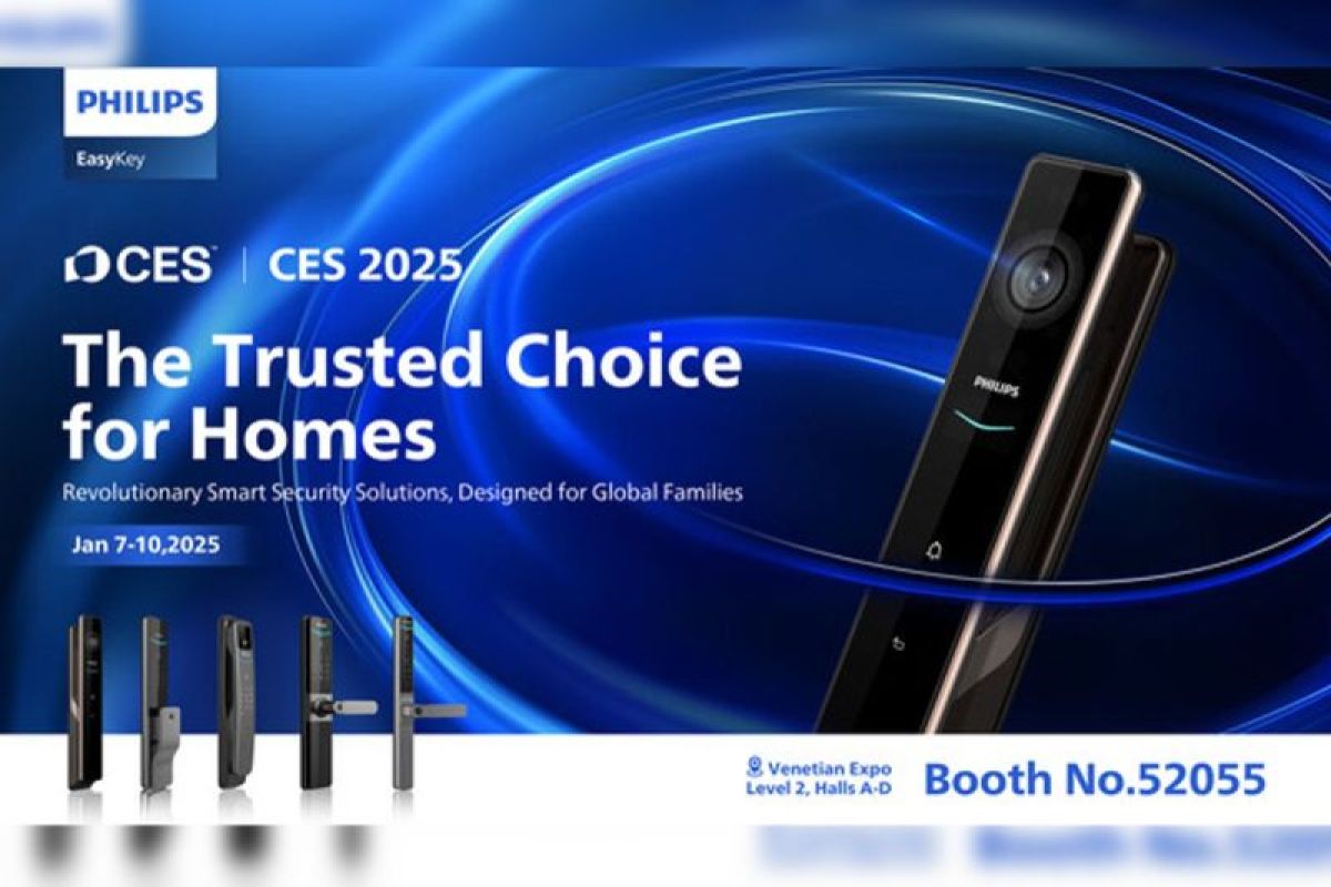 Philips Easykey Shines at CES 2025, Leading the New Era of Smart Home Security