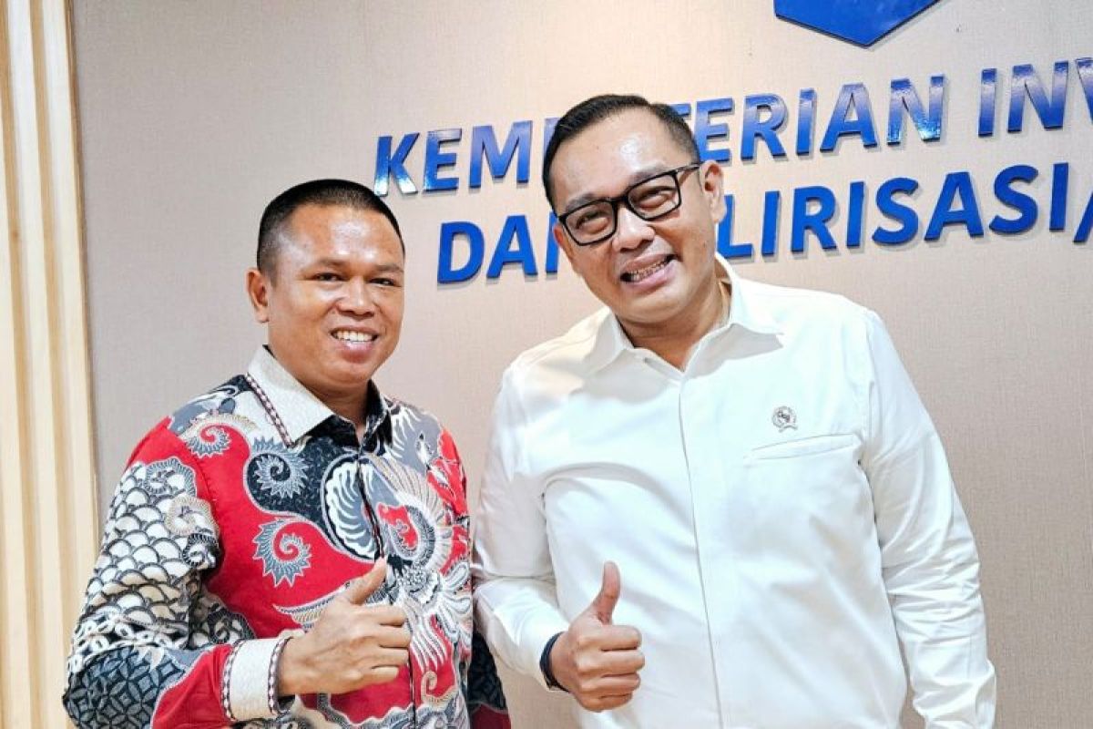 Bahas tantangan investasi dan hilirisasi pasir kuarsa, Ketum HIPKI Temui Wamen Investasi dan Hilirisasi