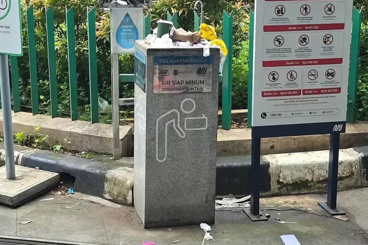 MRT Jakarta dan Palyja koordinasi tangani sampah di keran air minum