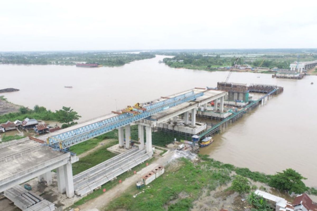 Pembangunan Jembatan Musi V Palembang ditargetkan selesai tahun 2026