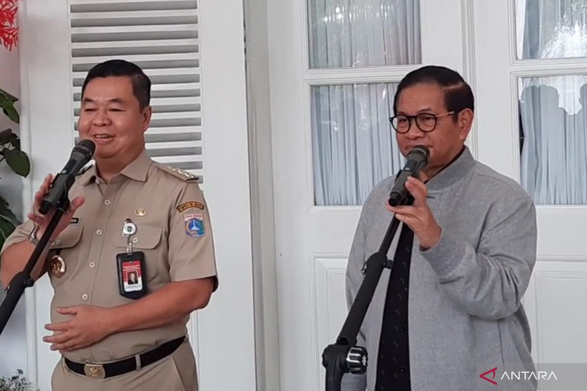 Pramono bahas ruang kerja dengan Pj Gubernur DKI Jakarta