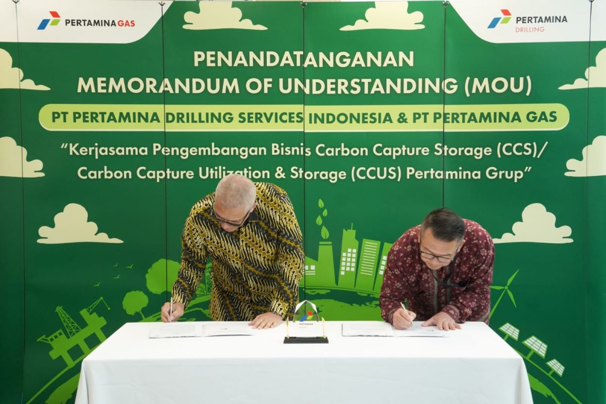 Pertamina Drilling-Pertagas kolaborasi pengembangan teknologi CCS/CCUS