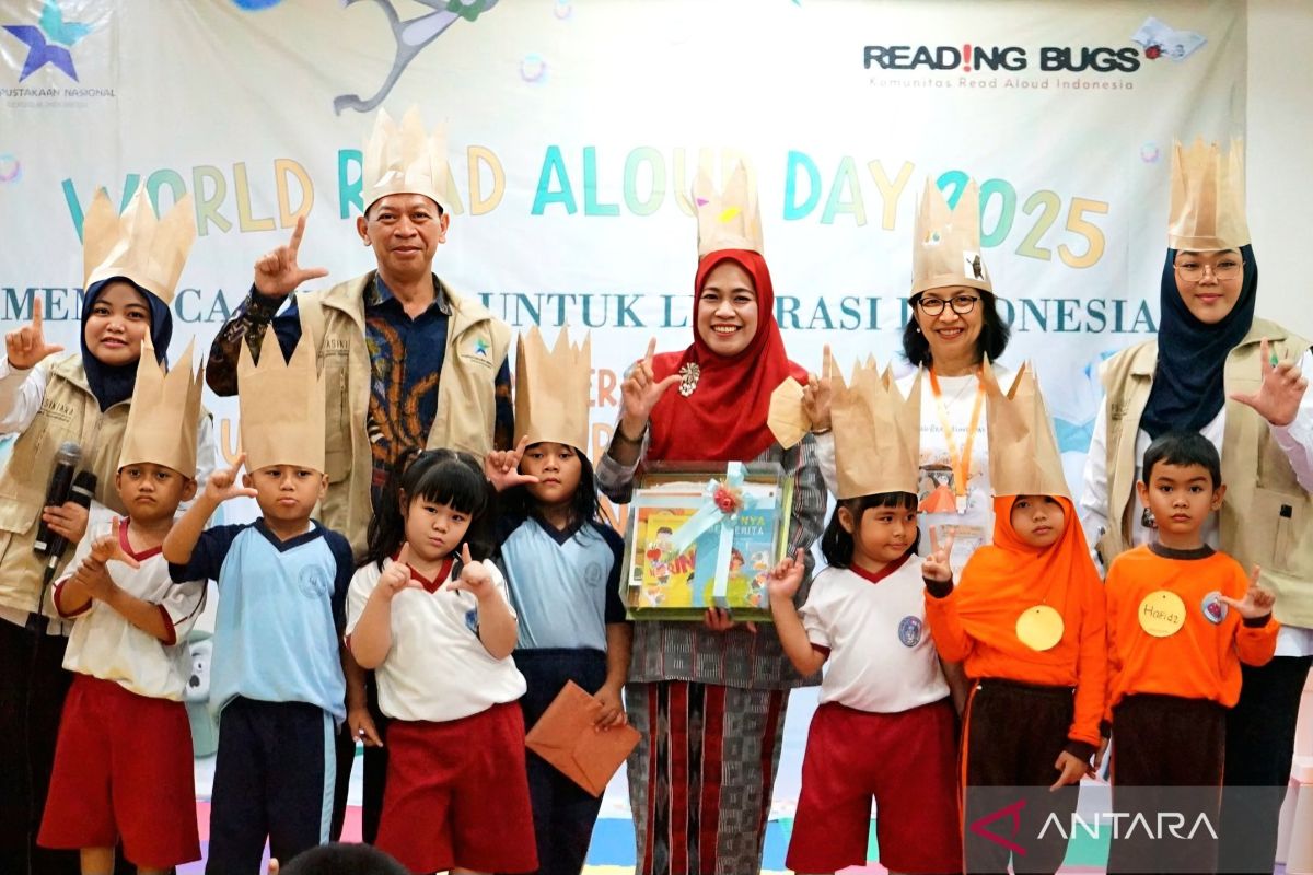 Perpusnas: Membaca nyaring terbukti tingkatkan kemampuan literasi anak