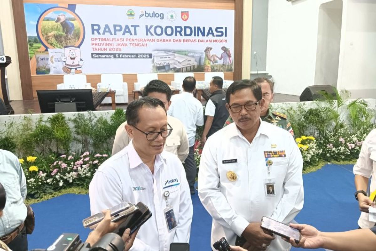 Pj Gubernur Jateng minta stok beras cadangan disiapkan