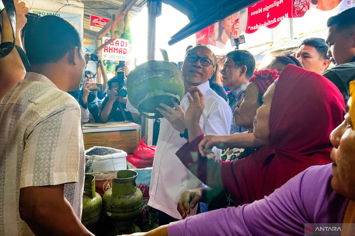 Zulhas: Ibu-ibu terimakasih ke Presiden usai LPG 3 kg mudah didapatkan