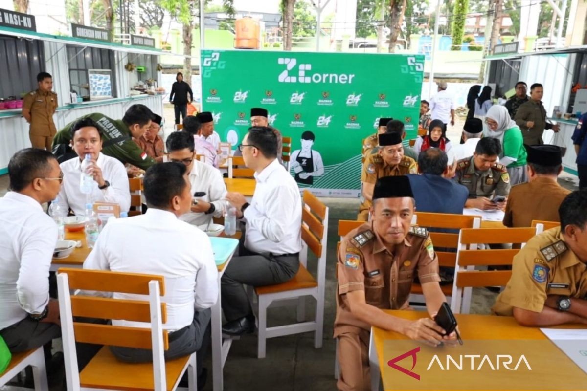 Baznas berdayakan UMKM mustahik dengan luncurkan ZCorner di Bengkulu