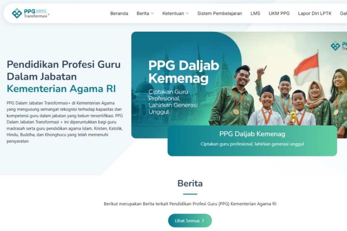 Kemenag sediakan laman khusus PPG Daljab 2025 permudah akses informasi