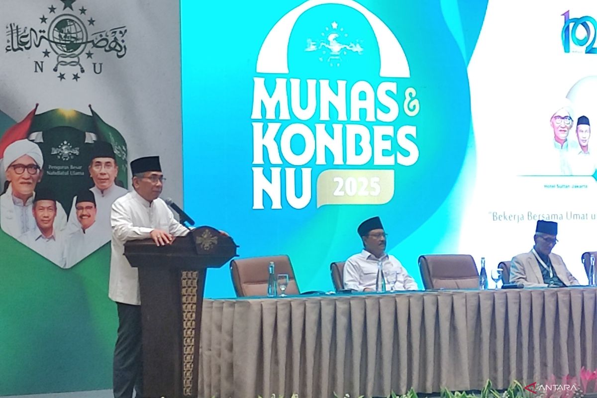 Gus Yahya: Munas 2025 momentum NU "gaspol" sukseskan pembangunan