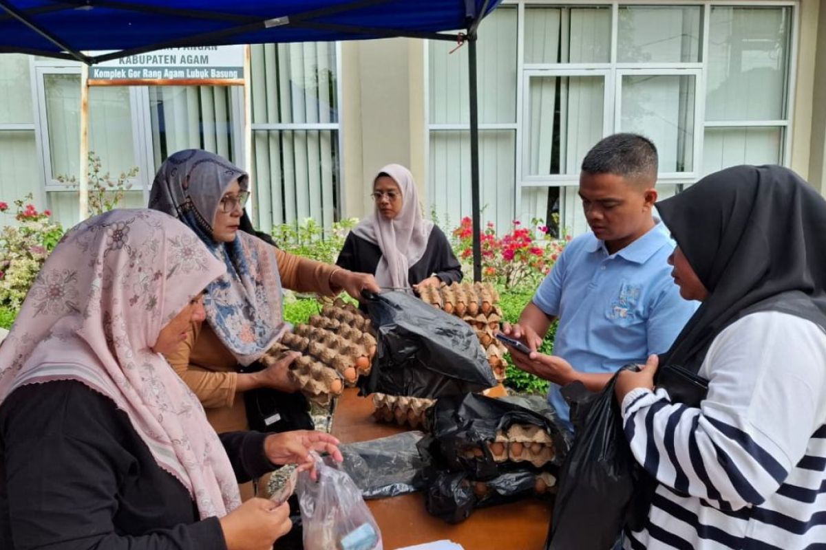 Pemkab Agam adakan gerakan pangan murah jaga stabilitas harga