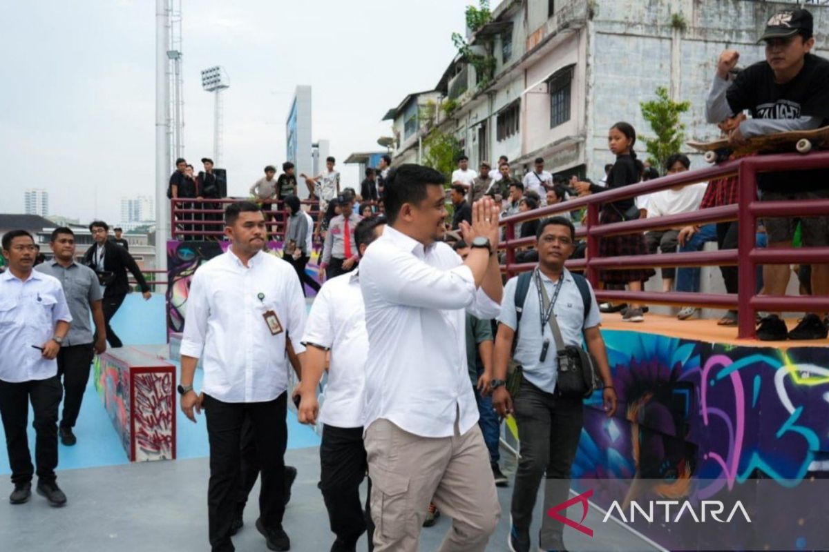 Bobby Nasution luncurkan Urban Community Park Kebun Bunga